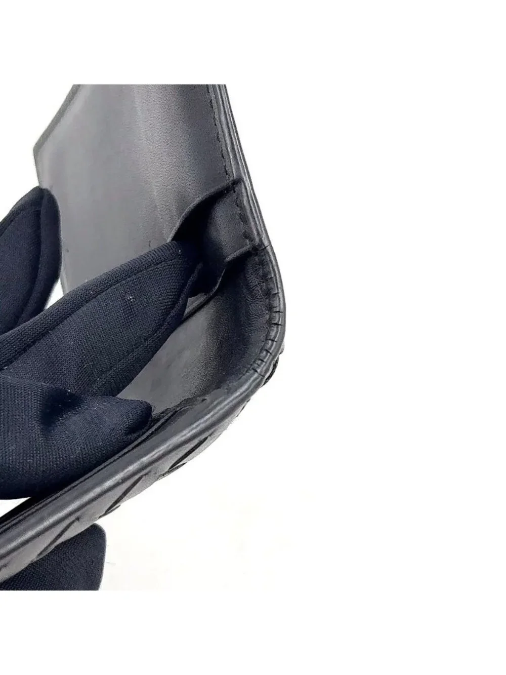Bottega Veneta Intrecciato Leather Black Card Case